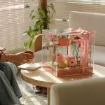 Blush Élégance Floral & Cake Box
