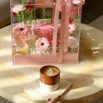 Blush Élégance Floral & Cake Box
