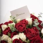 Scarlet Cloud - Spray Rose Bouquet with Eucalyptus