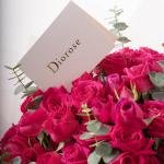 Hot Pink - Spray Rose Bouquet with Eucalyptus
