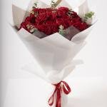 Scarlet - Spray Rose Bouquet with Eucalyptus