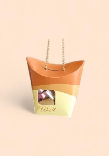 Handle Box Wrap Chocolate S